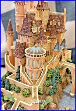 WDCC Disney Beauty & the Beast Beast's Castle Enchanted Places withBox Retired
