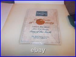 WDCC Disney Brer Fox I Gotcha, Brer Rabbit! With Box & COA Song of the South