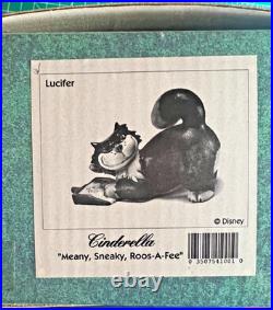 WDCC Disney CINDERELLA Lucifer Catnap Interrupted MIB COA Retired Rare