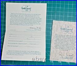 WDCC Disney CINDERELLA Lucifer Catnap Interrupted MIB COA Retired Rare