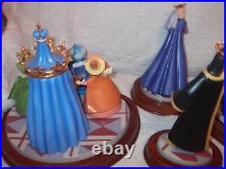 WDCC Disney Christening Scene An Uninvited Guest Sleeping Beauty with Box & COA