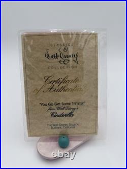 WDCC Disney Cinderella 4 Figurines Set With Box @ COA Plus Opening Title Figure