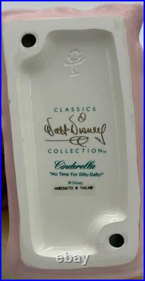 WDCC Disney Cinderella 4 Figurines Set With Box @ COA Plus Opening Title Figure