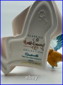 WDCC Disney Cinderella 4 Figurines Set With Box @ COA Plus Opening Title Figure