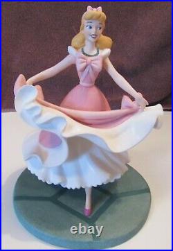 WDCC Disney Cinderella Figure Isn't it Lovely Do you like it Pink Dress RARE