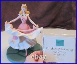 WDCC Disney Cinderella Figure Isn't it Lovely Do you like it Pink Dress RARE