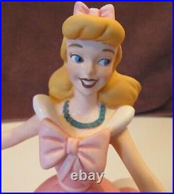 WDCC Disney Cinderella Figure Isn't it Lovely Do you like it Pink Dress RARE