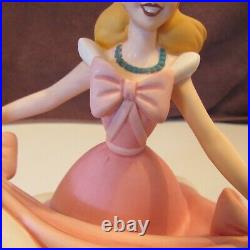 WDCC Disney Cinderella Figure Isn't it Lovely Do you like it Pink Dress RARE