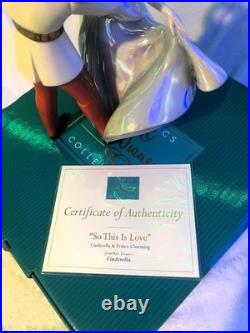 WDCC Disney Cinderella So This is Love #1028568 with Box and COA