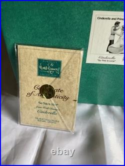 WDCC Disney Cinderella So This is Love Prince Charming With Original Box & COA