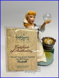 WDCC Disney Cinderella They Can't Stop Me From Dreaming withBox & COA