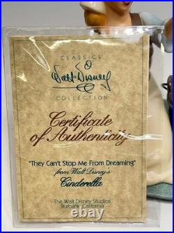 WDCC Disney Cinderella They Can't Stop Me From Dreaming withBox & COA