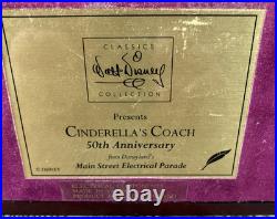 WDCC Disney Cinderella's Coach Main Street Electrical Light Parade COA VIDEO