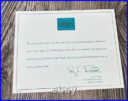 WDCC Disney Cinderella's Coach Main Street Electrical Light Parade COA VIDEO