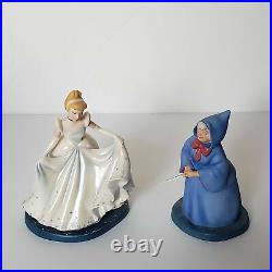 WDCC Disney Classic Cinderella Fairy Godmother Magical Transformation Box COA