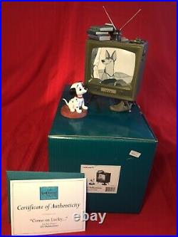 WDCC Disney Classics 101 Dalmatians 8 Piece Set- Boxes & COAs