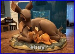 WDCC Disney Classics Bambi and Mom.'My Little Bambi Complete w Box & COAT