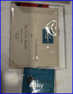 WDCC Disney Classics Bambi and Mom.'My Little Bambi Complete w Box & COAT