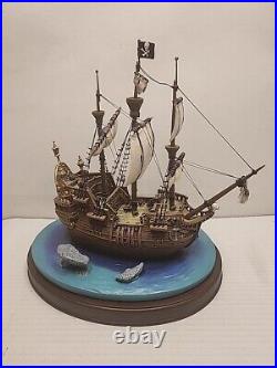 WDCC Disney Classics Captain Hook's Ship Jolly Roger Peter Pan Enchanted Places