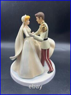 WDCC Disney Classics Cinderella & Prince Charming Cake Topper Happily Ever After