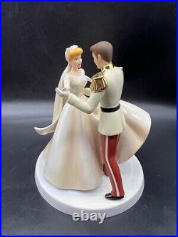 WDCC Disney Classics Cinderella & Prince Charming Cake Topper Happily Ever After