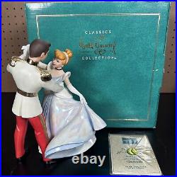 WDCC Disney Classics Cinderella So This is Love Prince Charming w COA & Box