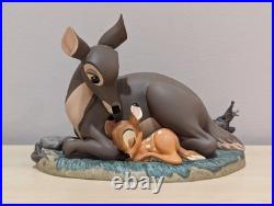 WDCC Disney Classics Collection Bambi & Mother Figurine With Box & COA
