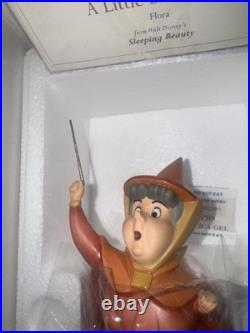 WDCC Disney Classics Flora A Little Bit of Pink Fairy Sleeping Beauty NEW COA