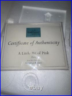 WDCC Disney Classics Flora A Little Bit of Pink Fairy Sleeping Beauty NEW COA