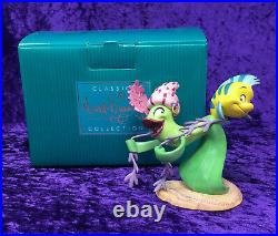 WDCC Disney Classics Flounder's Fandango Little Mermaid in Box
