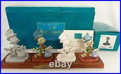 WDCC Disney Classics Jiminy Cricket I Made Myself At Home 4 Figures Box & COA