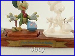 WDCC Disney Classics Jiminy Cricket I Made Myself At Home 4 Figures Box & COA