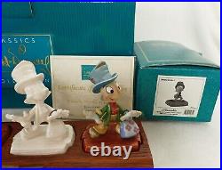 WDCC Disney Classics Jiminy Cricket I Made Myself At Home 4 Figures Box & COA