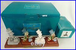 WDCC Disney Classics Jiminy Cricket I Made Myself At Home 4 Figures Box & COA