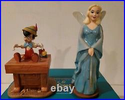 WDCC Disney Classics Pinocchio & Blue Fairy The Gift of Life is Thine in Box