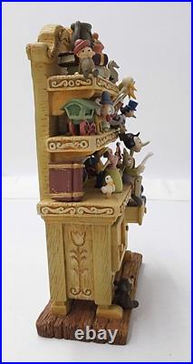 WDCC Disney Classics Pinocchio Geppetto's Toy Creations Hutch Figurine withBox COA