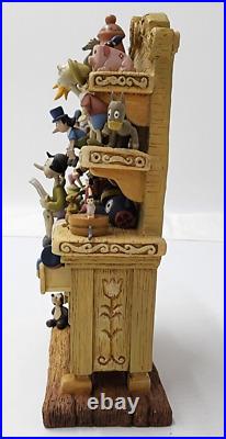 WDCC Disney Classics Pinocchio Geppetto's Toy Creations Hutch Figurine withBox COA