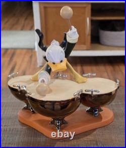 WDCC Disney Classics Symphony Hour Donald Duck Drum Beat Box COA Walt
