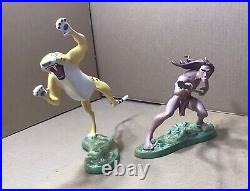 WDCC Disney Classics Tarzan and Sabor Untamed Walt Disney Classics Collection