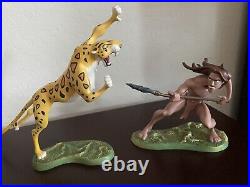 WDCC Disney Classics Tarzan and Sabor Untamed Walt Disney Classics Collection