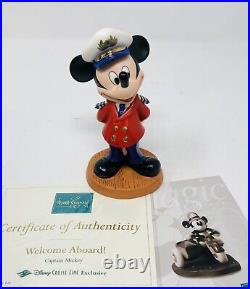 WDCC Disney Cruise Line DCL Exclusive Captain Mickey Welcome Aboard RARE