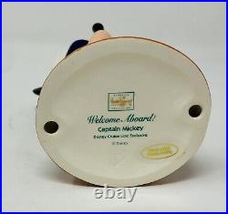 WDCC Disney Cruise Line DCL Exclusive Captain Mickey Welcome Aboard RARE