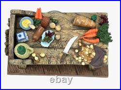 WDCC Disney Figurine Stromboli & Table'You Will Make Lots of Money COA No Box