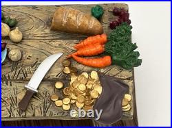 WDCC Disney Figurine Stromboli & Table'You Will Make Lots of Money COA No Box