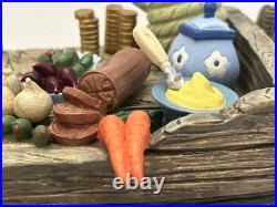 WDCC Disney Figurine Stromboli & Table'You Will Make Lots of Money COA No Box