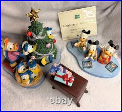 WDCC Disney Holiday Hat Trick Donald Duck & nephews, BOX/COA
