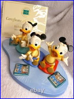 WDCC Disney Holiday Hat Trick Donald Duck & nephews, BOX/COA