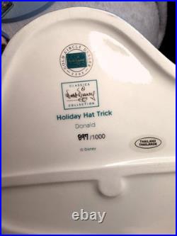 WDCC Disney Holiday Hat Trick Donald Duck & nephews, BOX/COA