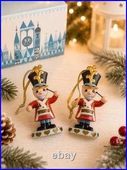 WDCC Disney It's a Small World Toy Soldier Ornament Set with Box COA Rare