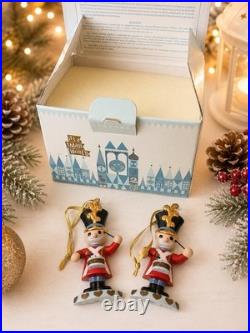 WDCC Disney It's a Small World Toy Soldier Ornament Set with Box COA Rare